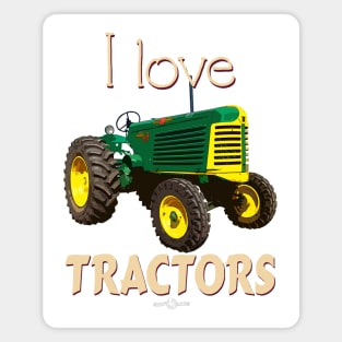 I Love Tractors Oliver 88 Magnet